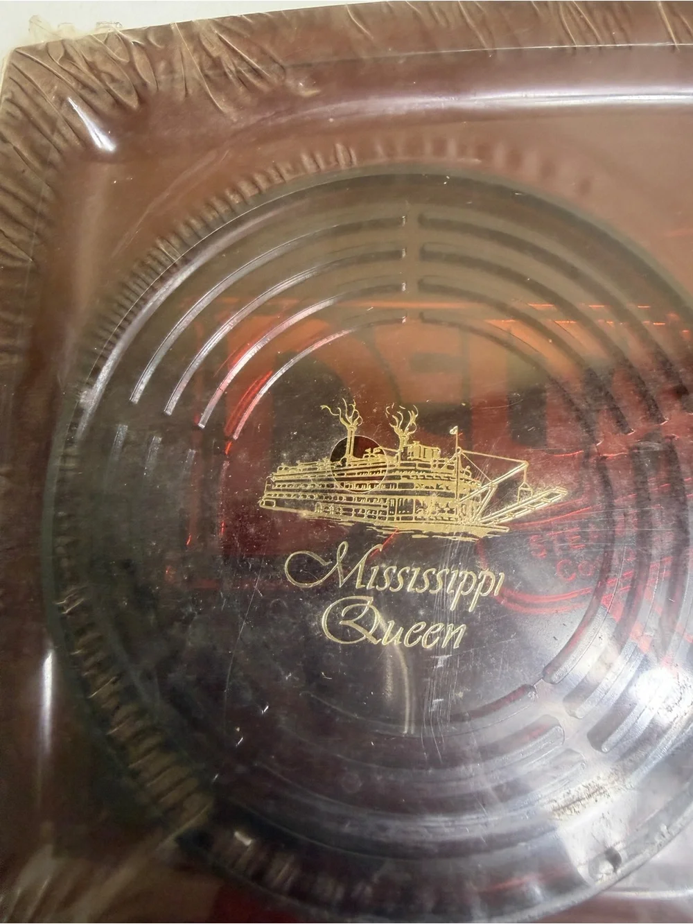 Vintage New Sealed Mississippi Queen & Delta Queen Steamboat Plastic Coasters